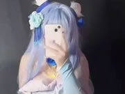 かわいい女の子が自分のマンコを指で自撮り